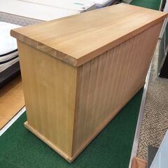 商談中【愛品館八千代店】サイドボード　天然木天板