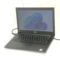 保証付 高速SSD Wi-Fi有 12.5型 ノートパソコン DELL Latitude 7280 中古美