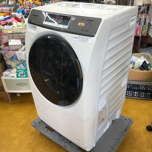 ２０１４年製　パナソニック プチドラム NA-VH310L-W 洗濯機 ドラム式 7.0kg 左開き