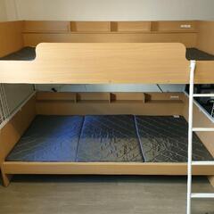 [9/20まで]２段ベッド  マットレス２枚付き