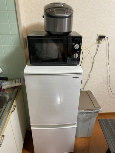 冷蔵庫　炊飯器　冷蔵庫セット