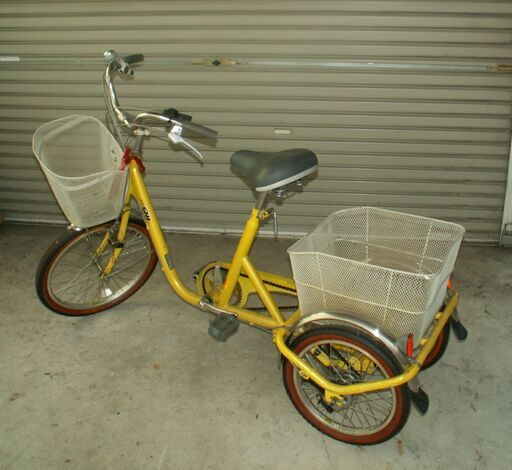 大人用三輪自転車 ミムゴＭＩＭＵＧＯ 三段変速シマノチェンジ