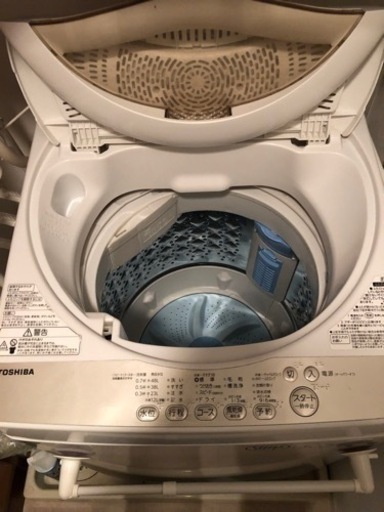 洗濯機　5kg toshiba 東芝　分解洗浄済み