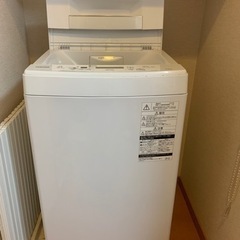 【9月23日引取限定】洗濯機　TOSHIBA 4.5キロ