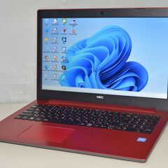 最新Windows11+office 新品爆速SSD256GB NEC NS150/K 15.6型ワイド 