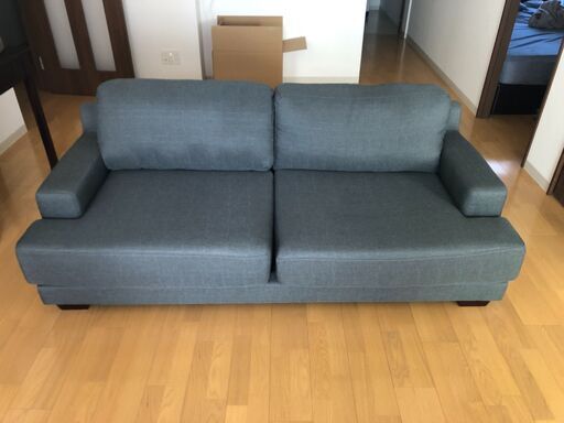 ほぼ新品！2人掛けソファ（取りに来ていただける方限定） 8550円