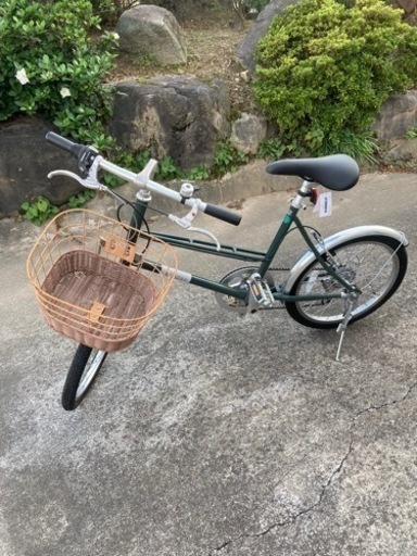 MIMOSAミニベロ(小径車)外装6段変速前後タイヤ新品交換