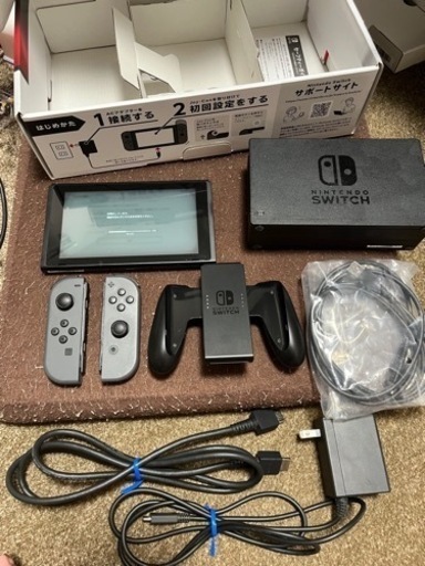 Nintendo Switch グレー・ソフト6本（Nintendo Switch用ゲームソフト 