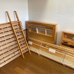 (値下げしました)二段ベッド組み立て式