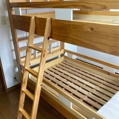 (値下げしました)二段ベッド組み立て式