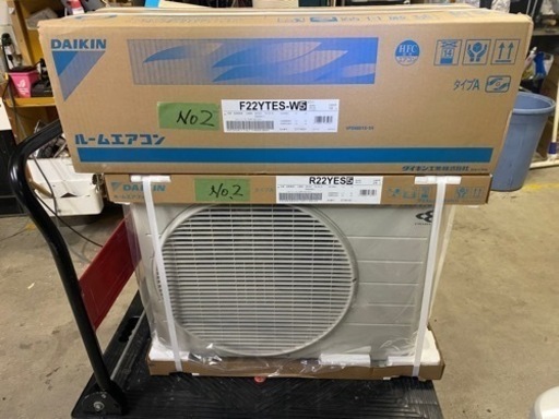 2022年　ダイキン　NO2 2.2k 6-8畳　100v 新品