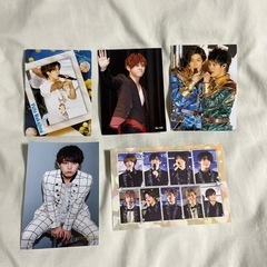 山田涼介くんと中島裕翔くんの写真と全員のポストカード