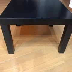 (譲り先決まりました)IKEA黒テーブル