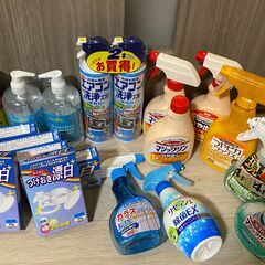 アルコールハンドジェル / キッチン つけおき漂白 / 洗剤色々〜