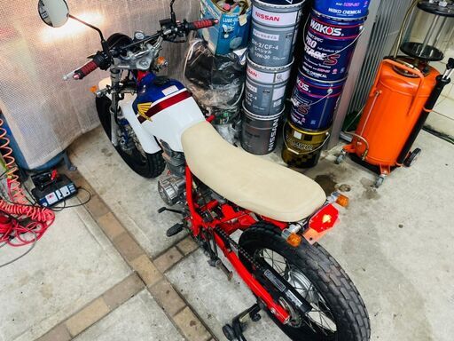 ☆実動！ホンダ FTR223 MC34 トラッカー チェーン新品！オイルクーラー