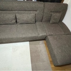 L字ソファー　オットマン