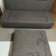 L字ソファー　オットマン