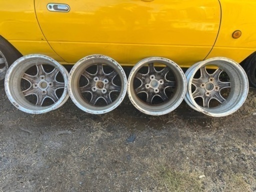 タイヤ、ホイール ユーノス NA8C ロードスター 純正アルミホイール 14 