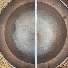 炊き出し用の鉄鍋❗️ 大