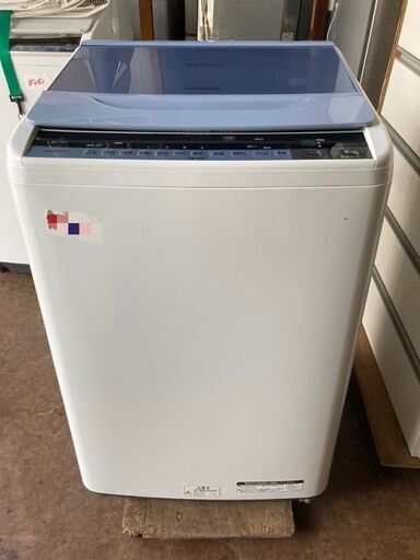 ☆中古￥11,800！【会員価格￥9,800】HITACHI　洗濯機　家電　2016年製　BW-7WV型　【BI060】