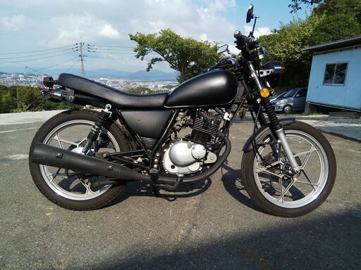 売約！スズキＧＳ125Ｅ！カスタム車両！ＳＵＺＵＫＩ！125cc！エンジン絶好調！バッテリー新品！整備済み！すぐ乗れる！ 売約！スズキGS125E！カスタム車両！SUZUKI！125cc！エンジン