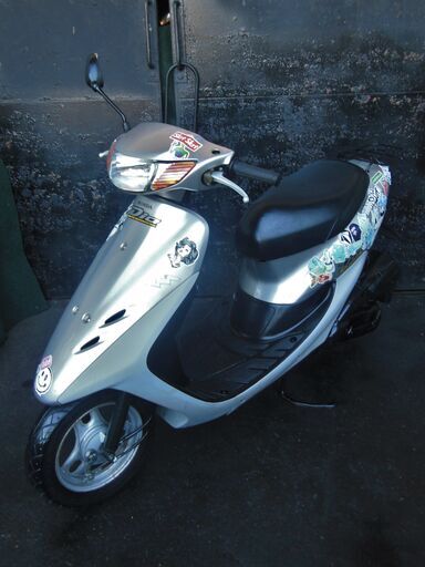 HONDA DIO 50 シルバー プラグフィルター新品交換 セル始動 軽整備点検済み すぐ乗り出せます。直接引き渡し 配送手配も可 - バイク