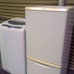 ⭐配達と設置無料です⭐♥️日立5キロ風乾燥機能付き洗濯機とPanasonic138リットル洗濯機です⭐♥️
