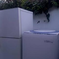 ⭐配達と設置無料です⭐♥️SHARP7キロ風乾燥機機能付き洗濯機と無印良品140リットル冷蔵庫です⭐♥️