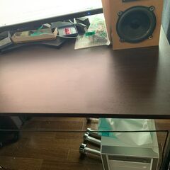 【あげます】サンワサプライ　パソコンデスク 140 長テーブル ...