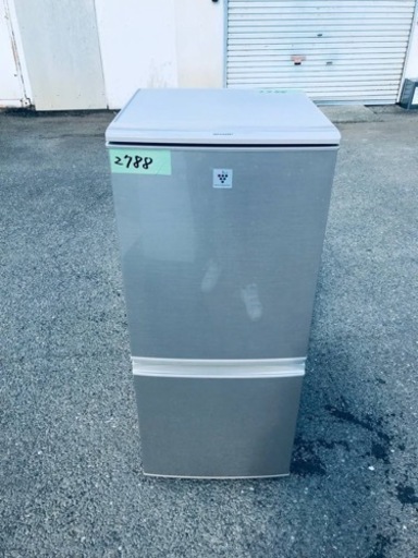 2788番 SHARP✨ノンフロン冷凍冷蔵庫✨SJ-PD14Y-N‼️