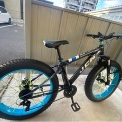 BMX ファットバイク 自転車 21段階ギア 26インチ