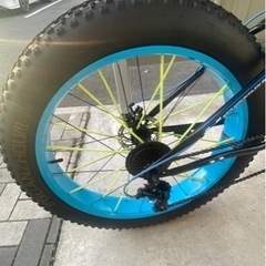 BMX ファットバイク 自転車 21段階ギア 26インチ