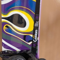 Burton スノーボード4点セット 板/靴/ビンディング/ケース