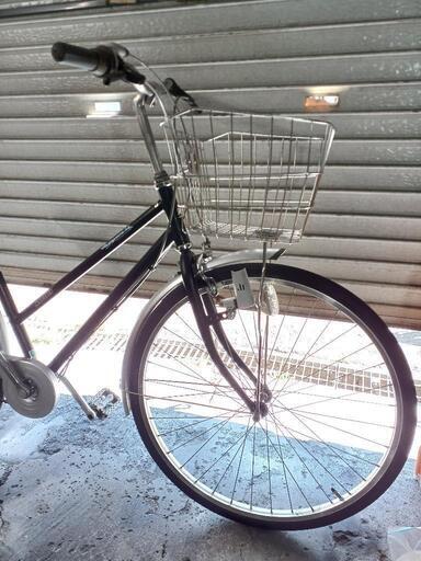 自転車中古　内装3段変速　ステンレスカゴ鍵付き　タイヤ26インチ 自転車中古 内装3段変速 ステンレスカゴ鍵付き タイヤ26インチ