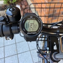 ほぼ新品　自転車　子供用　24インチ　小学高学年向け
