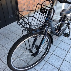 ほぼ新品　自転車　子供用　24インチ　小学高学年向け