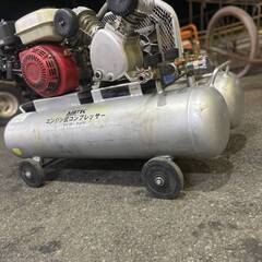 ナカトミ エンジンコンプレッサー ECPOー163 タンク容量58L 5.5馬力