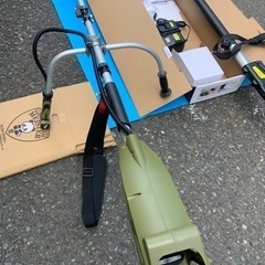 庭　ナフコ　草刈機　未使用　ポールチェーンソー　数回使用　セット売り　小倉南区　お買い得