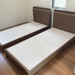 【受け渡し予定者あり】ニトリ　ベッドフレーム　ヴァイン