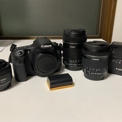 Canon EOS 60D レンズ　オプション品　セット