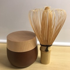 茶道具 茶筅　棗　セット　抹茶　点てる　竹製の道具