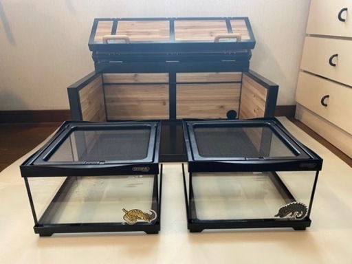 値下げ！爬虫類　ヒュドラケース3120 ２個　保温室