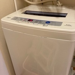 AQUA 洗濯機 6Kg AQW-S60E お渡し予定10/15以降