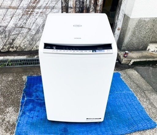【大容量、乾燥機付き】2018年製HITACHI電気洗濯乾燥機BW-DV80B