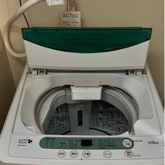 ヤマダ電気　洗濯機　4.5L YWMT45A1WWW