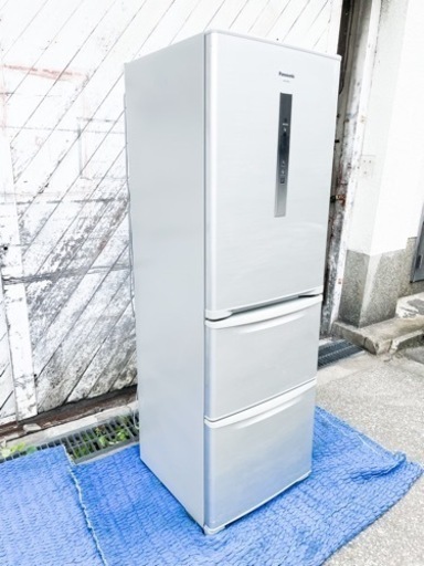 【大容量】2013年製Panasonic 3ドア冷蔵庫NR-C37BM-S