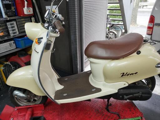 引き渡しが決まりました(^^)またビーノを出品しますね(^^)東京都板橋区高島平から　ヤマハ　VINO ビーノ　5AU型　　 整備済みでそのまま乗れます　2サイクルのモデルです 　原付き　原チャリ　50cc　スクーター 　安い　お買い得です 引き渡しが決まりました(^^)またビーノ出品しますね(^^)東京都板橋区