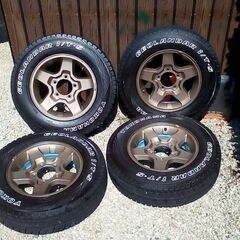 ジムニー　純正ホイール&スタッドレスタイヤ　4本セット　ヨコハマ　ジオランダーIT/S  185/85R16