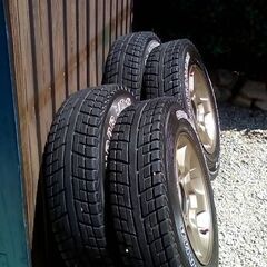 ジムニー　純正ホイール&スタッドレスタイヤ　4本セット　ヨコハマ　ジオランダーIT/S  185/85R16