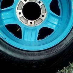 ジムニー　純正ホイール&スタッドレスタイヤ　4本セット　ヨコハマ　ジオランダーIT/S  185/85R16